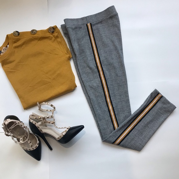 NWT SUMMER CHECK PULL-ON ANKLE PANT - Picture 3 of 3